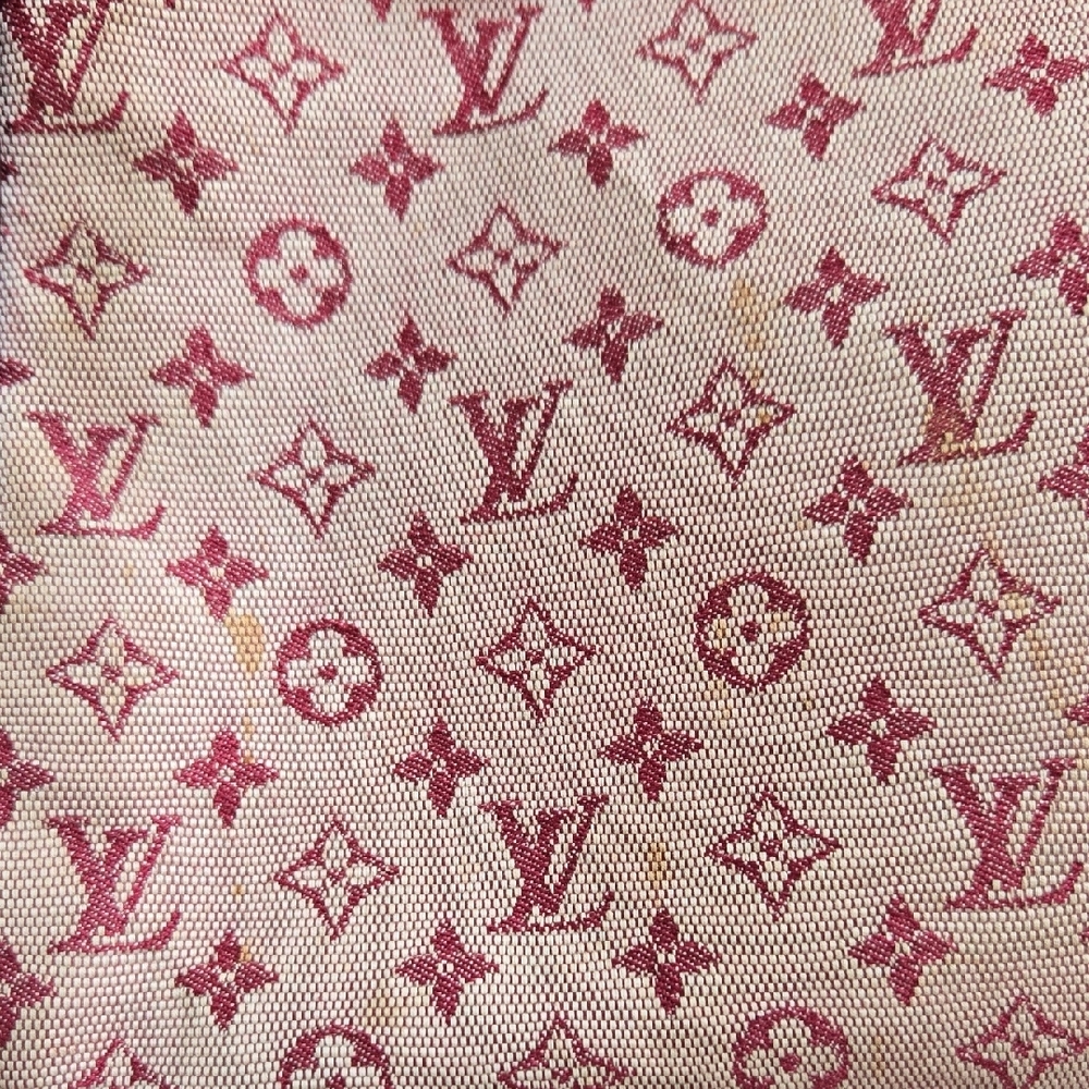 Louis Vuitton Burgandy and Red Monogram Shoulder Bag - Picture 4 of 15